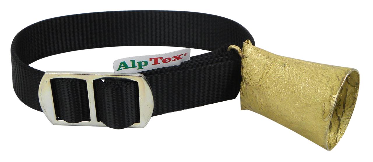 Alptex Schaf- und Ziegenglocke mit Riemen