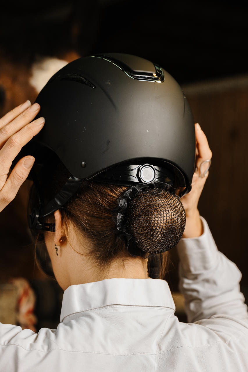 Equithème Rete per capelli lucida