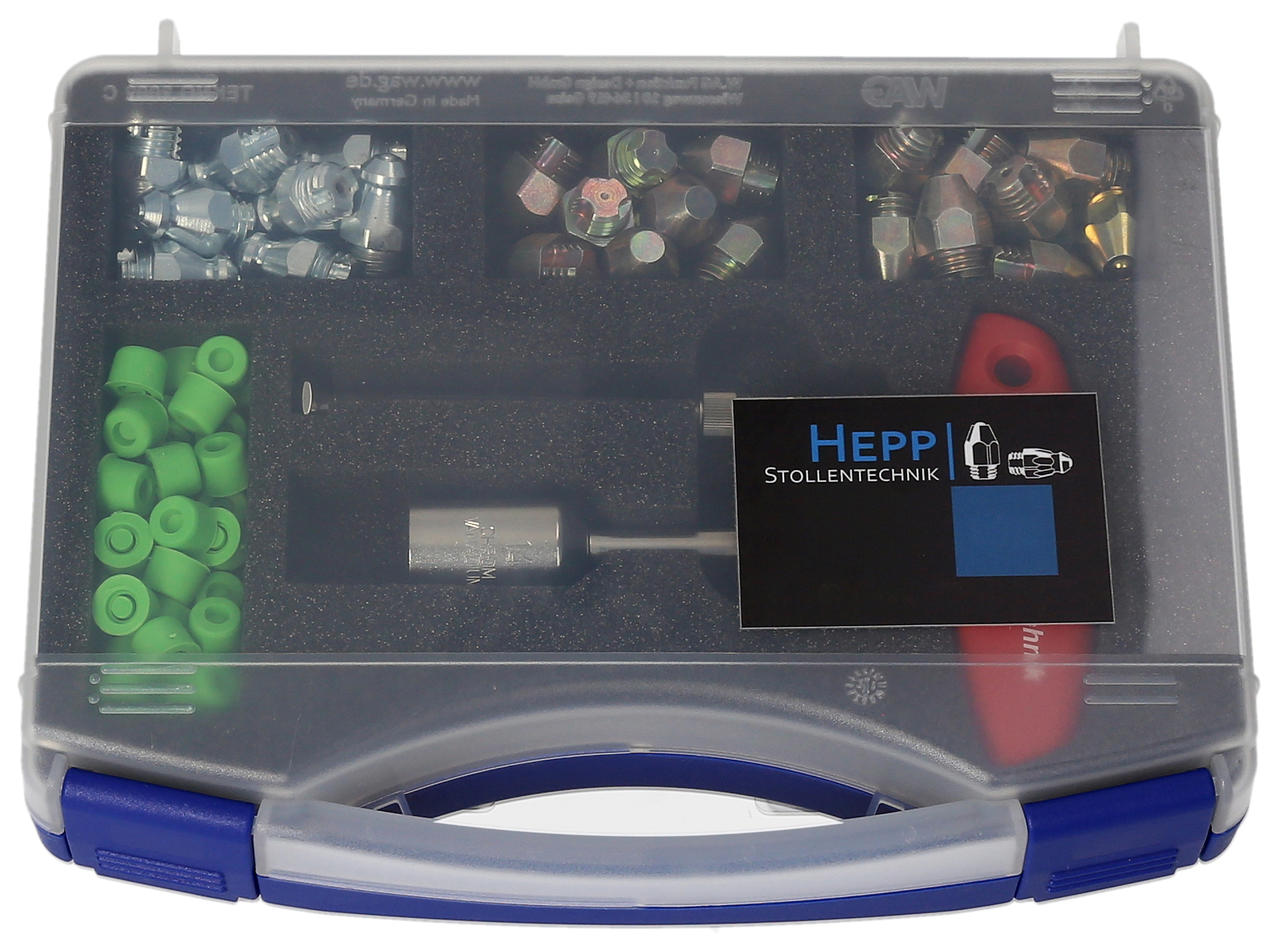 Hepp Stollentechnik Custodia classica con borchie