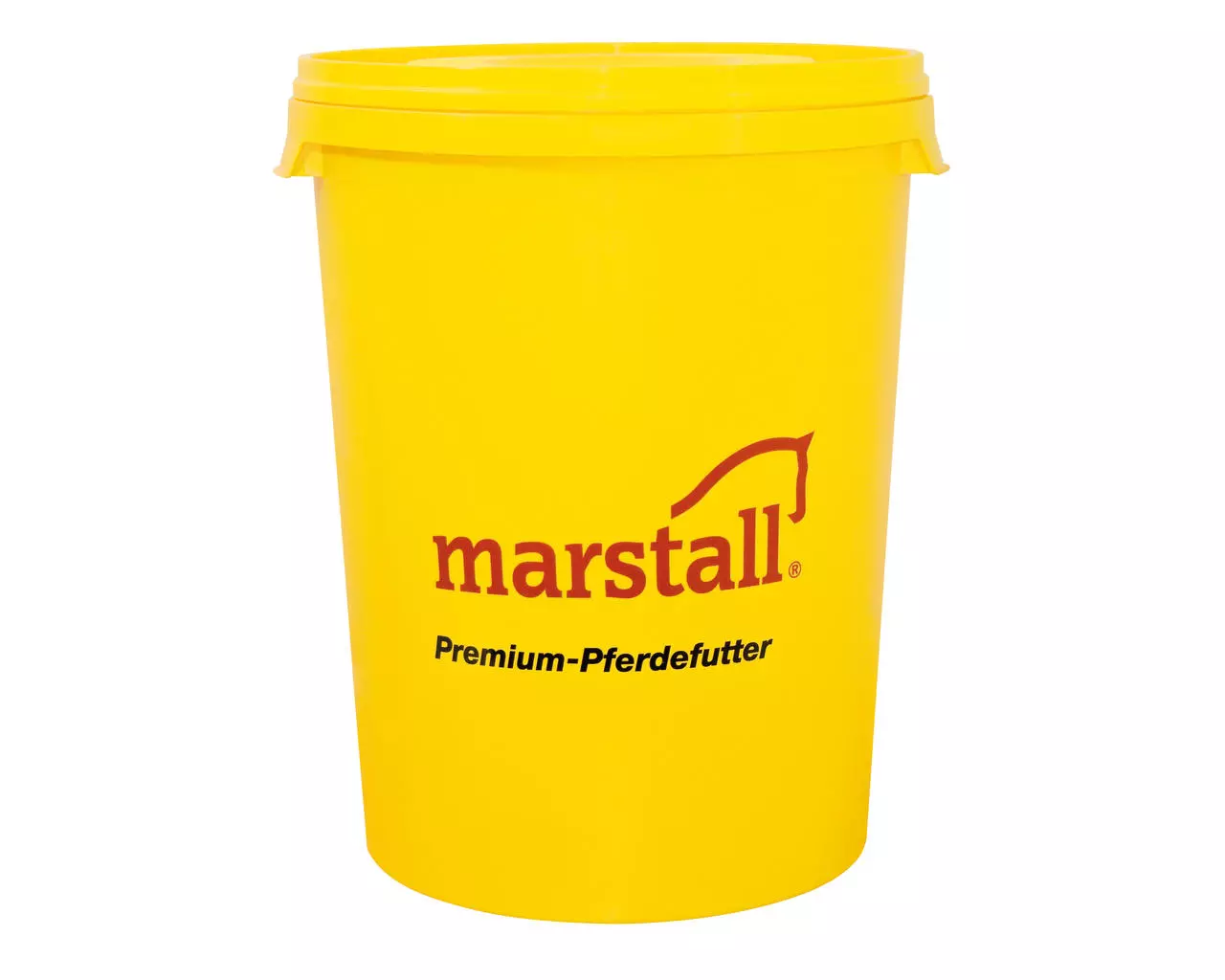 marstall Futtertonne mit Deckel, gelb, 60 l