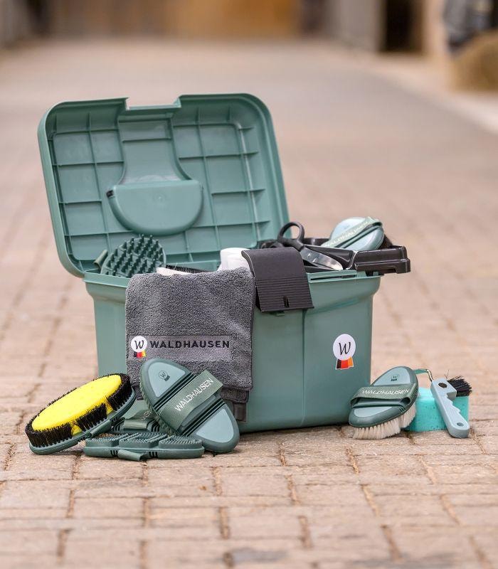 Waldhausen Brosse de pansage FLEX à poils synthétiques