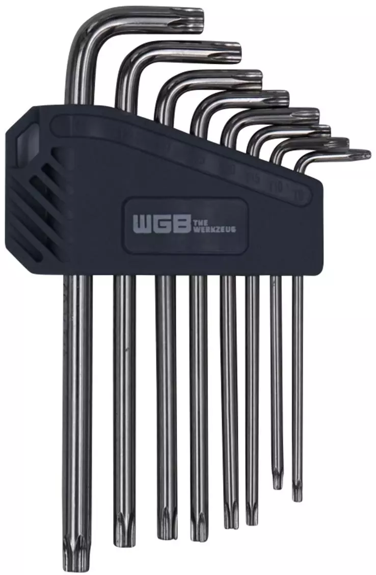 WGB Torx-Stiftschlüssel-Satz, Kunststoffclip