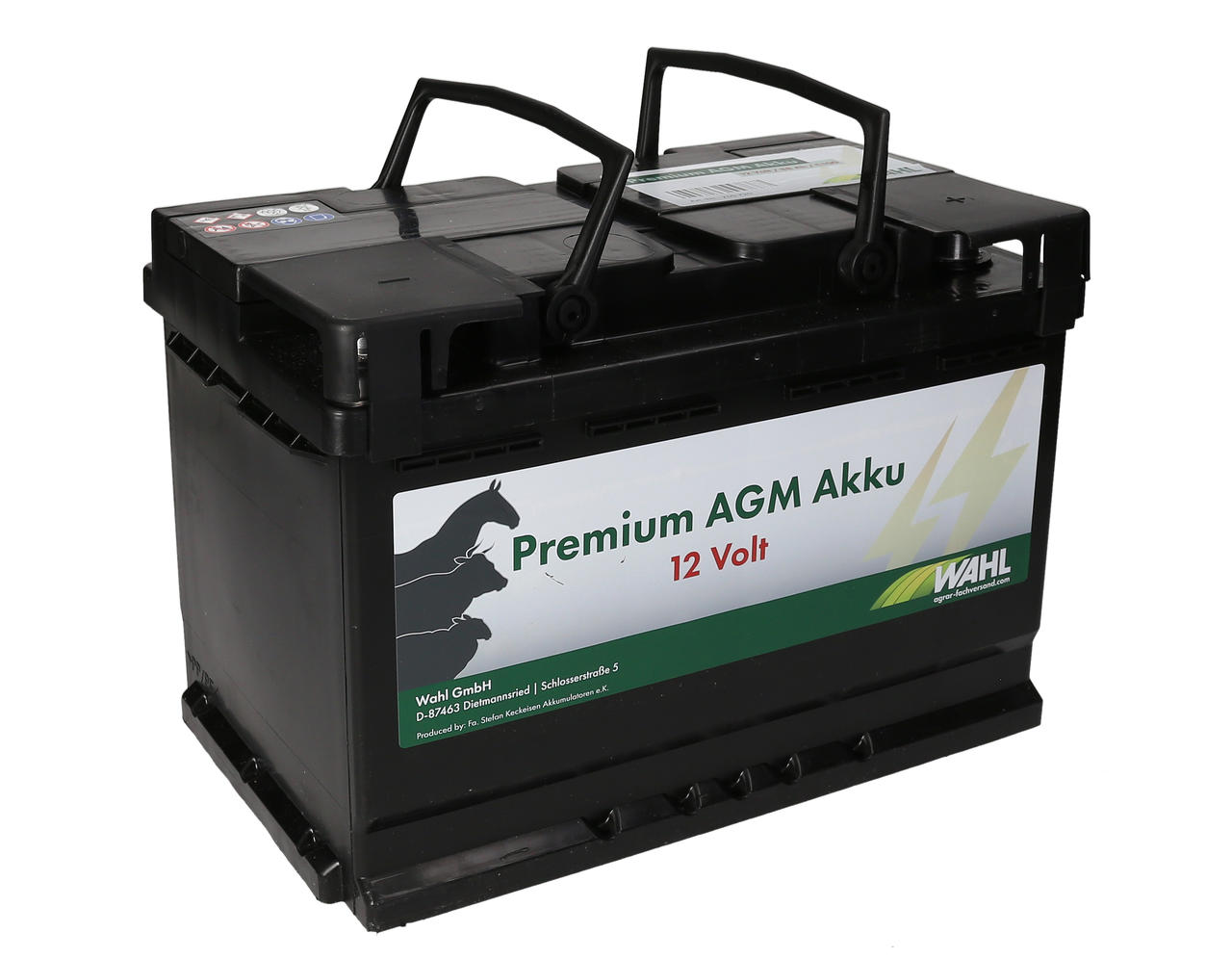 WAHL-FENCE Batteria AGM 12 V – Premium, 88 Ah
