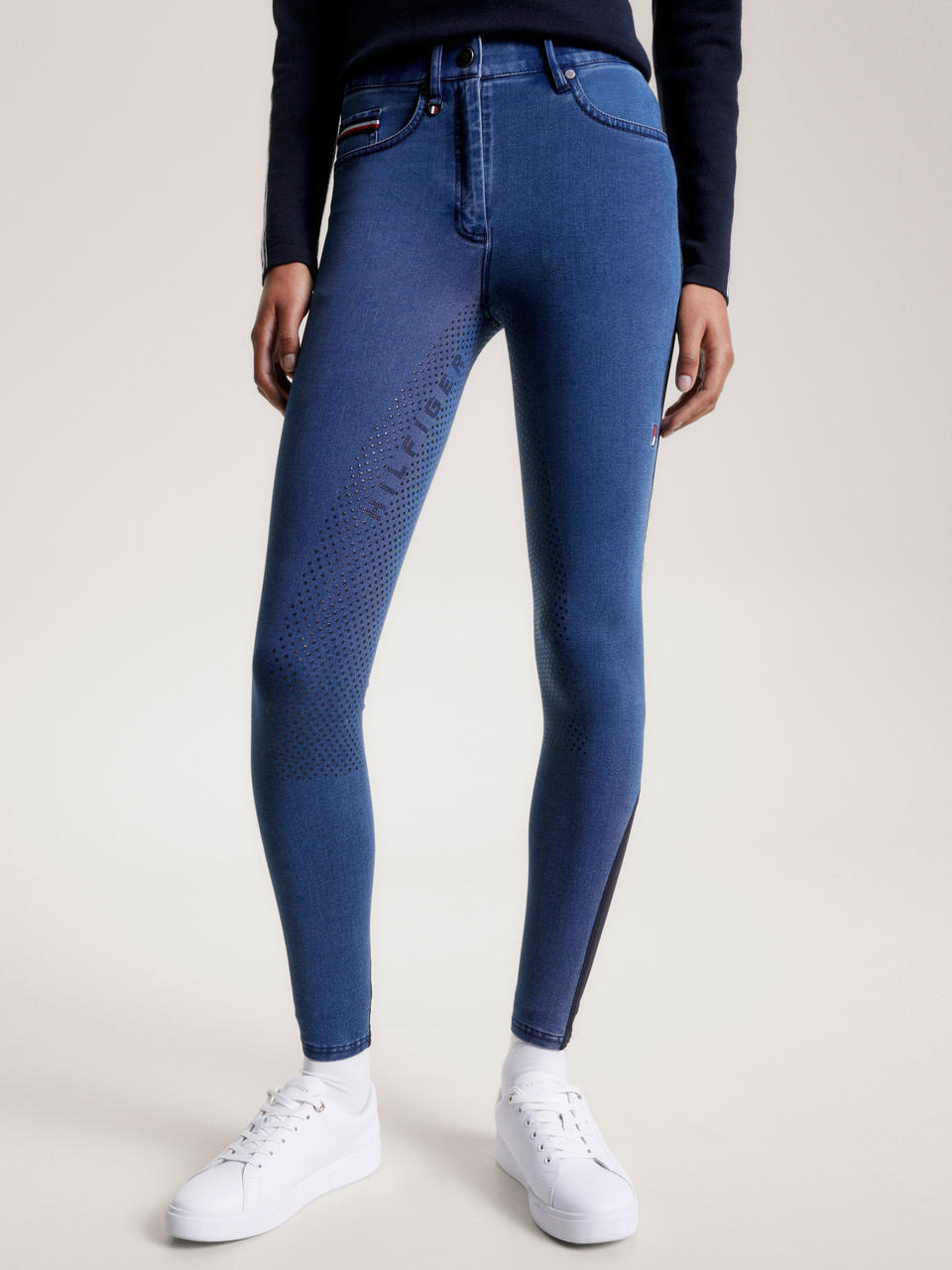 Tommy Hilfiger Women Queens Jeans Vollbesatz Reithose