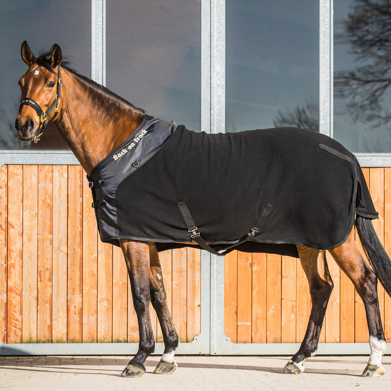 Back on Track Coperta in pile Supreme con anelli a D