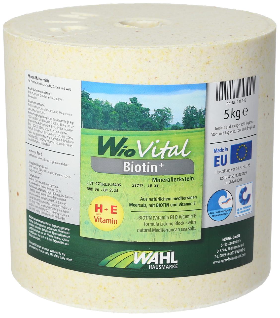 WAHL-Hausmarke WioVital Leckstein MIX 4×5 kg