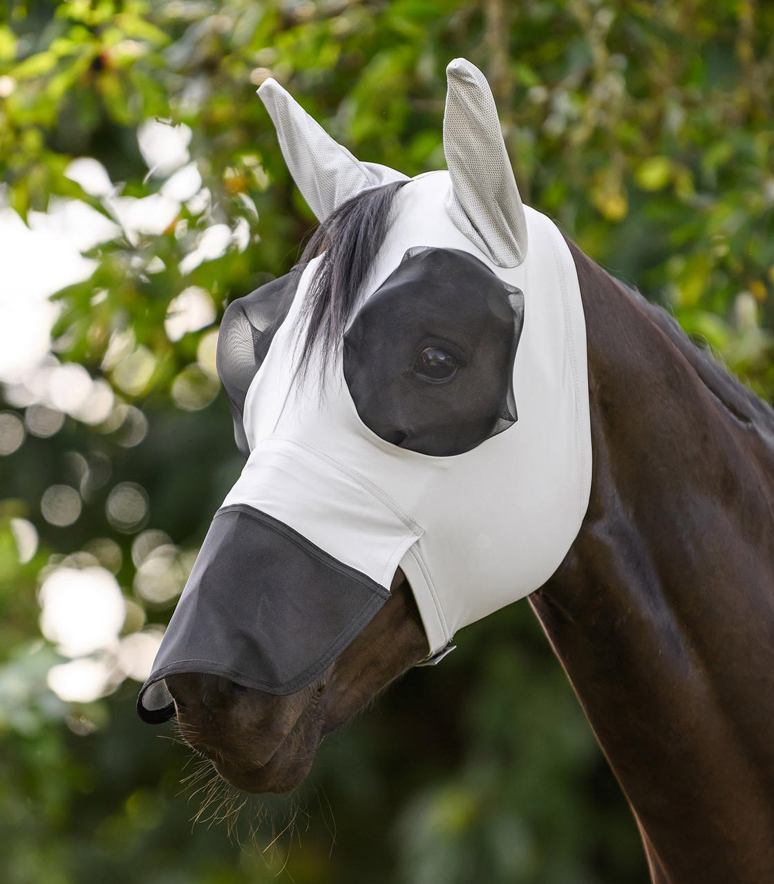 Waldhausen Maschera antimosche Puck con protezione nasale