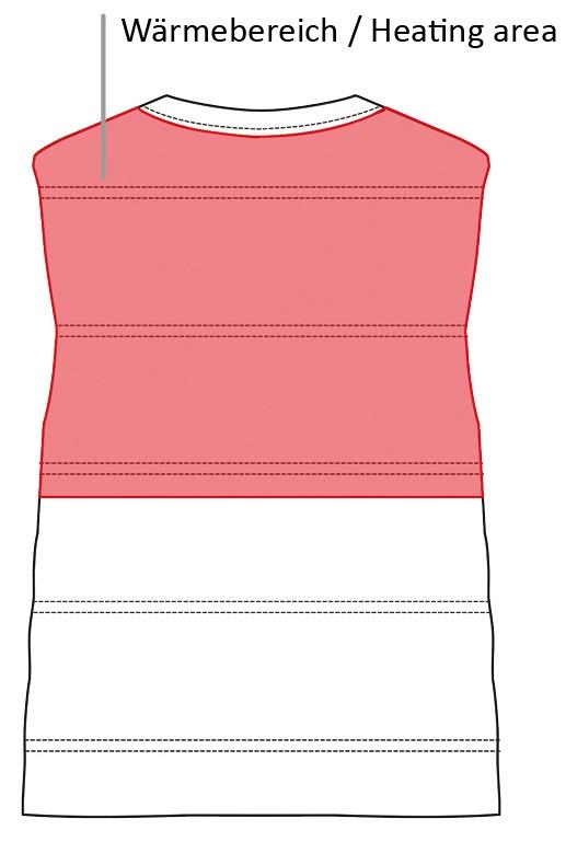 HKM Gilet riscaldante da uomo Heat Control Style