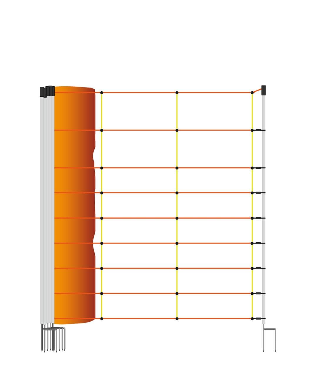 Göbel Euronetz Kombi – rete per ovini, alta 90 cm Göbel Euronetz Kombi – rete per ovini, alta 90 cm
