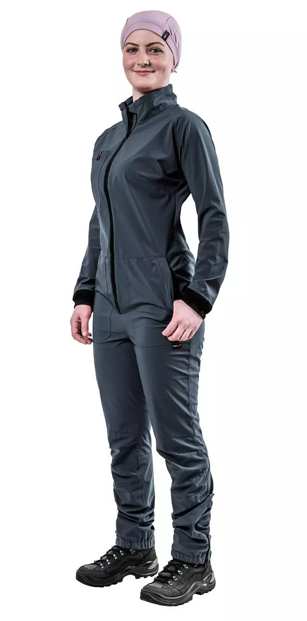 hairtex Overall Damen - anthrazit