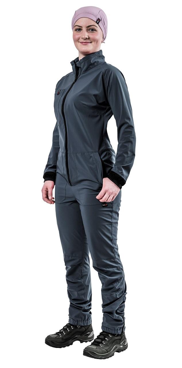 hairtex Overall Damen - anthrazit