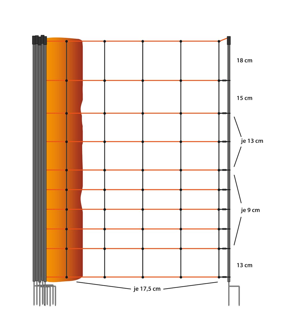 AKO TitanNet – rete per ovini, alta 108 cm