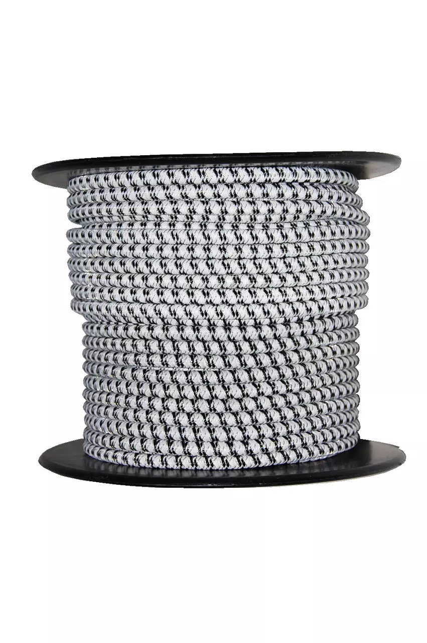 Göbel Elastikseil 6mm, 3 Niroleiter, Rolle 25m
