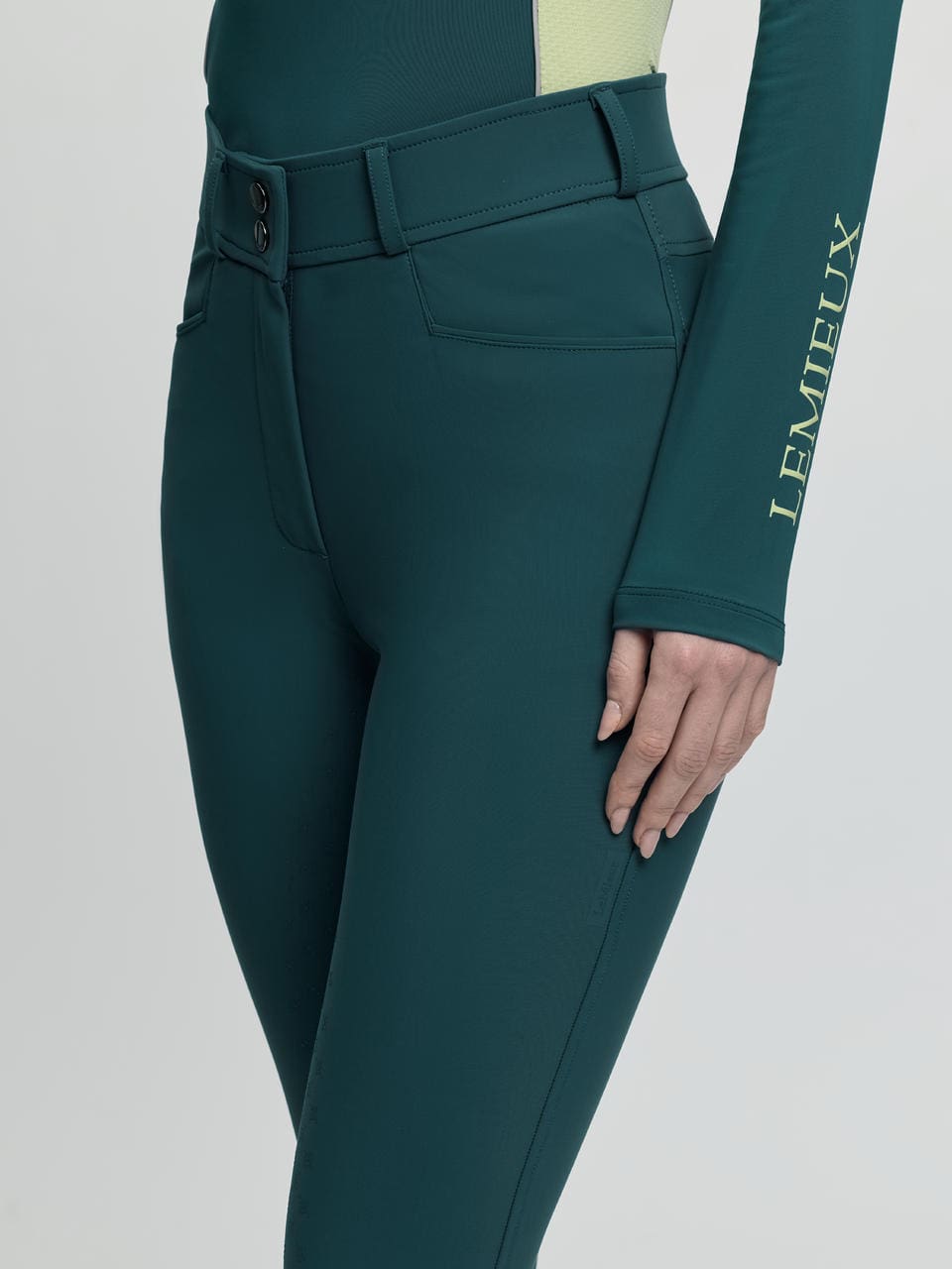 LeMieux Pantalon d'équitation Isabelle avec fond intégral