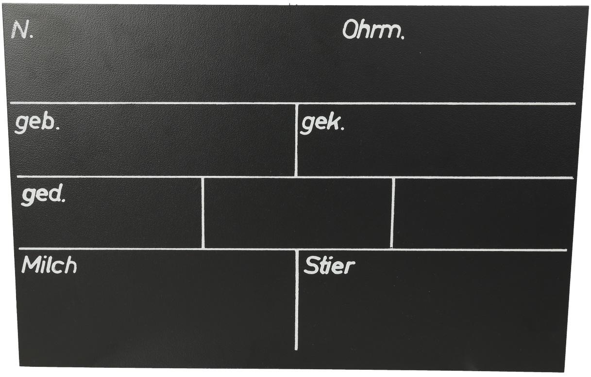WAHL-Hausmarke Frischa- Stalltafel - 30 x 20cm