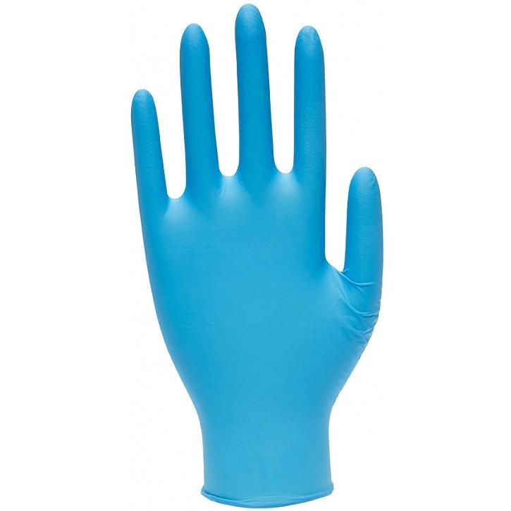 Melkhandschuh Nitril blau XL