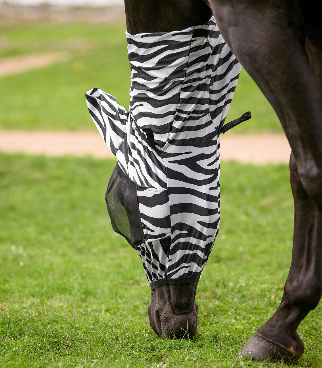 Waldhausen Maschera antimosche anti-eczema Zebra