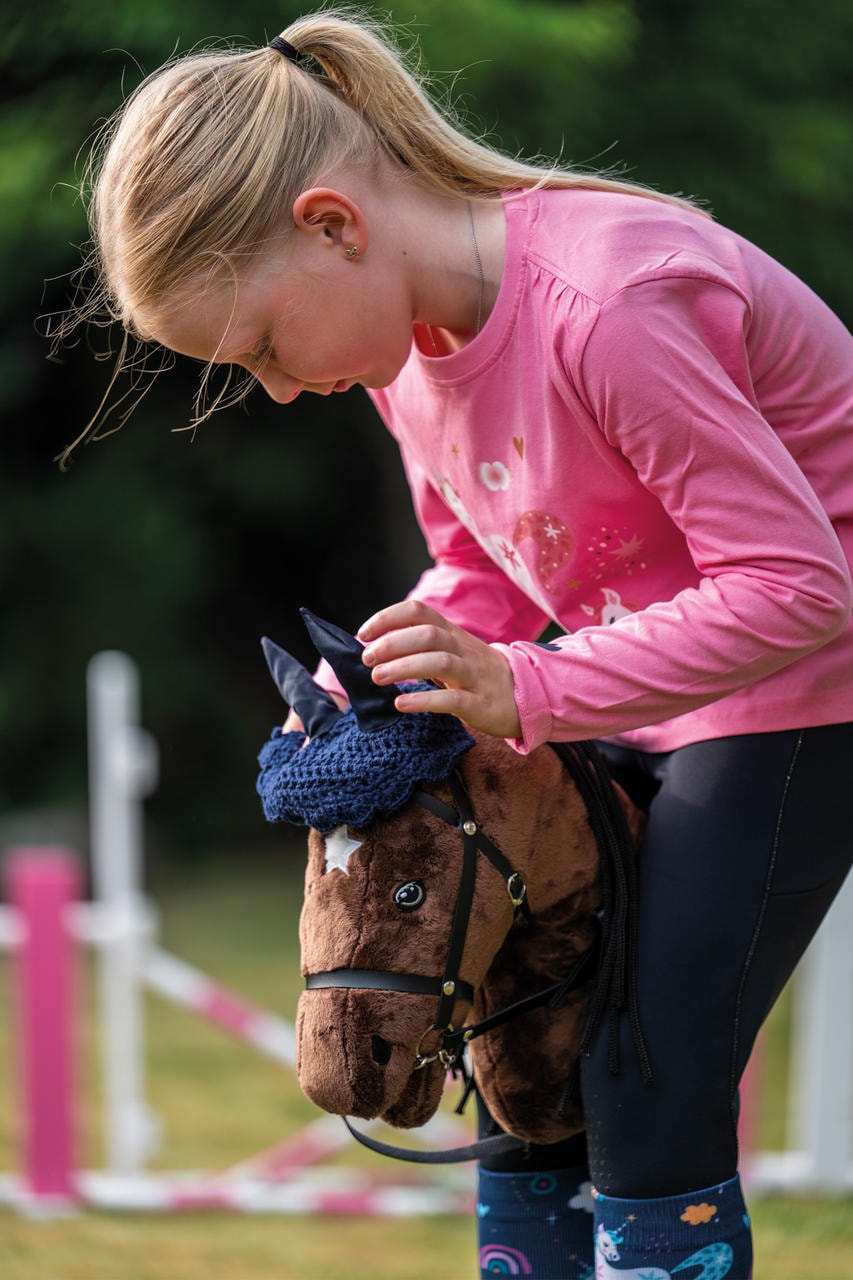 HKM Fliegenhaube -Hobby Horsing-