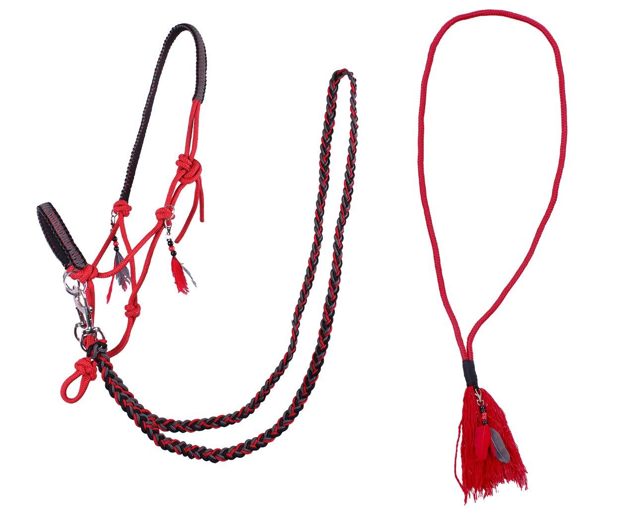 QHP Knotenhalfter Set Liberty