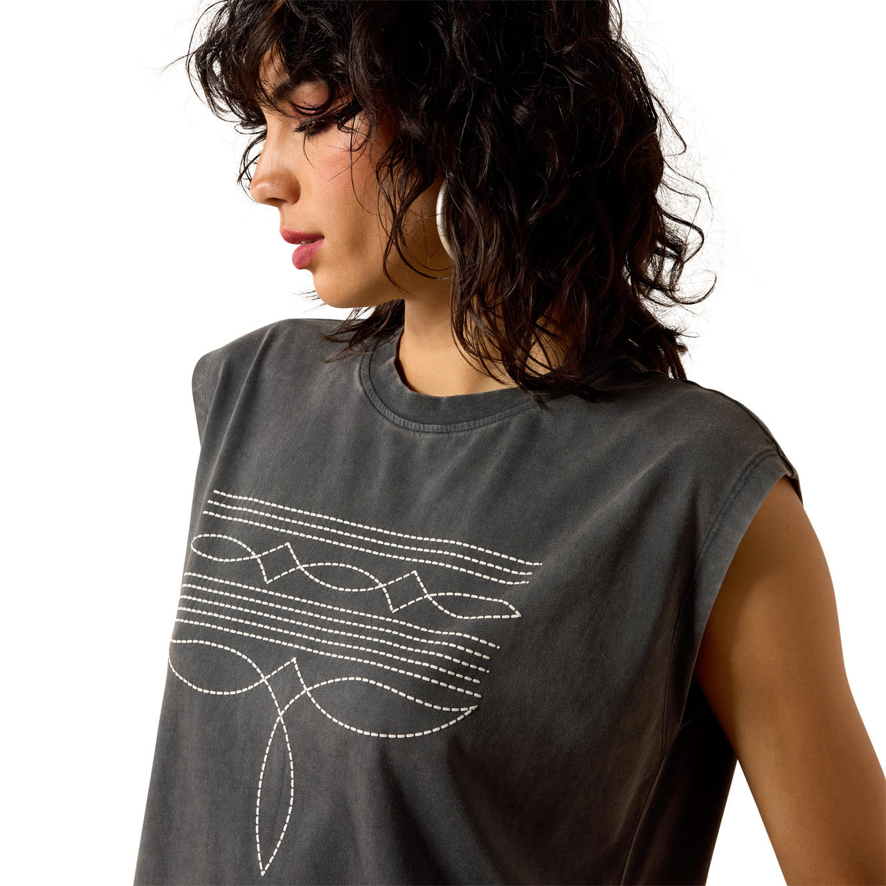 ARIAT Dallas Cropped T-Shirt