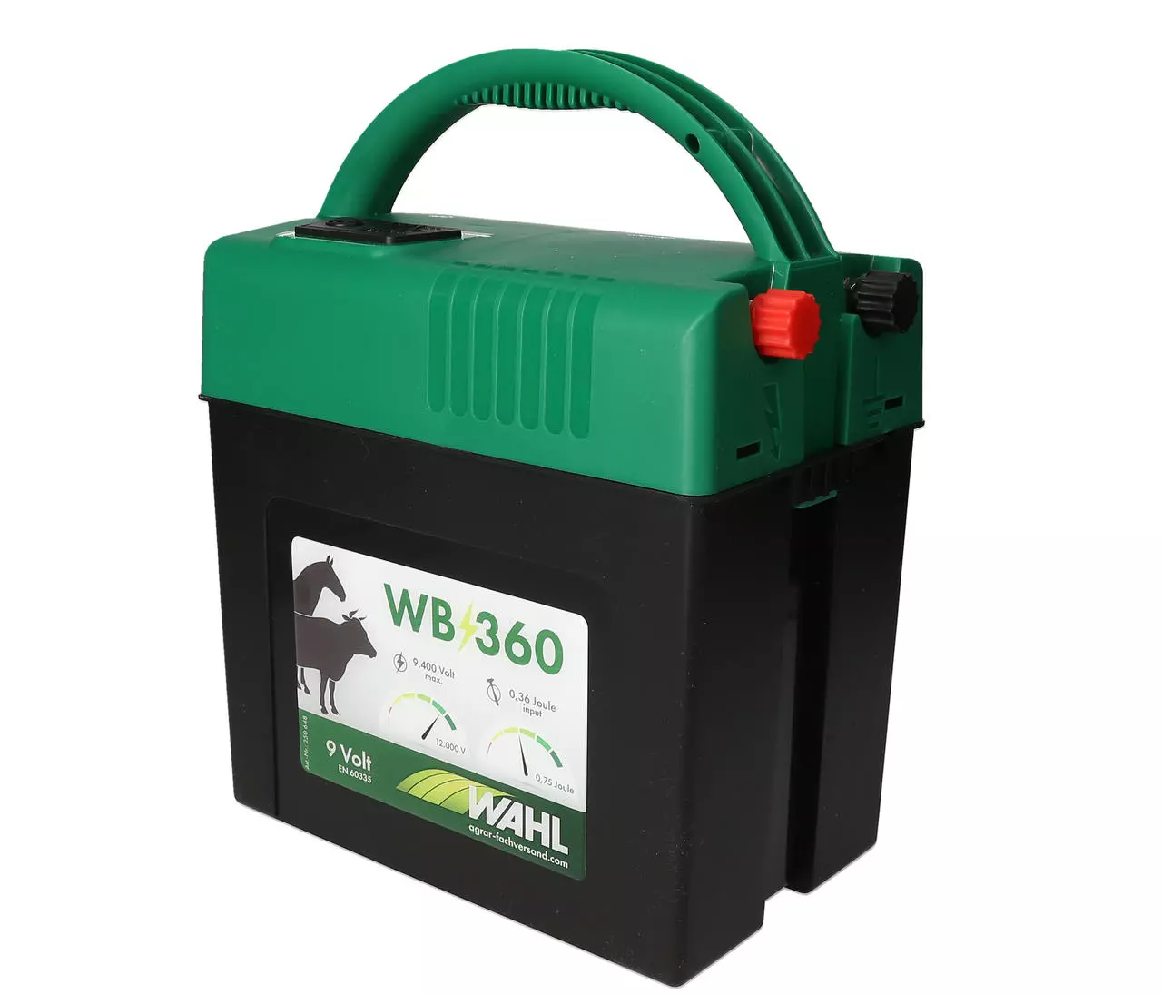 WAHL-FENCE WB 360 - 9 V-Batterie Weidezaungerät