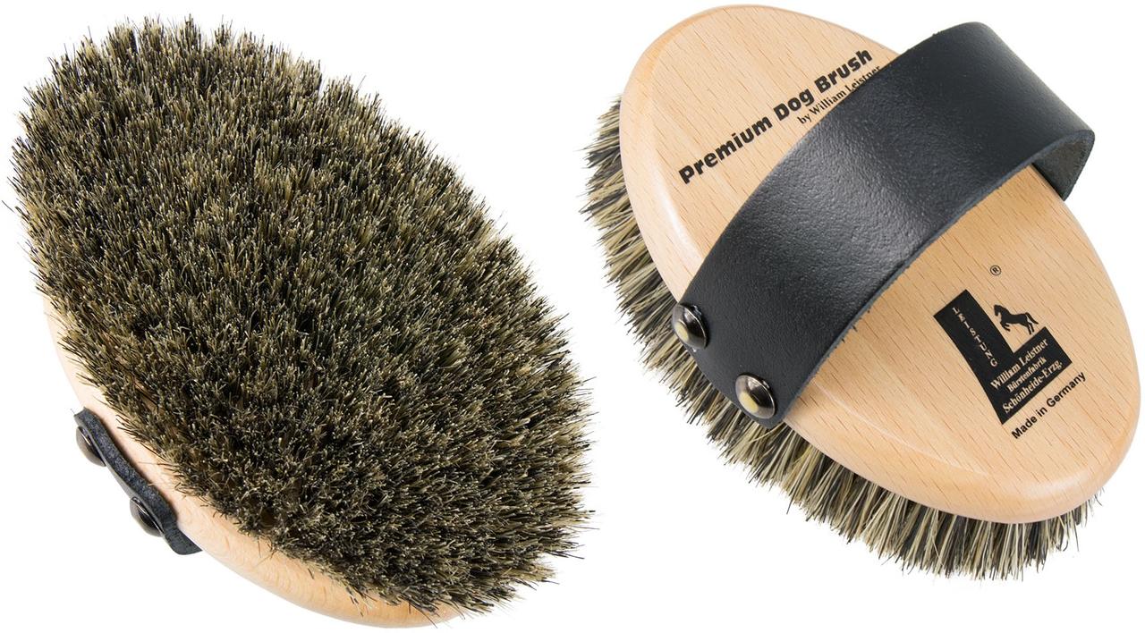 Leistner Premium Dog Brush 124x78mm medium-straff