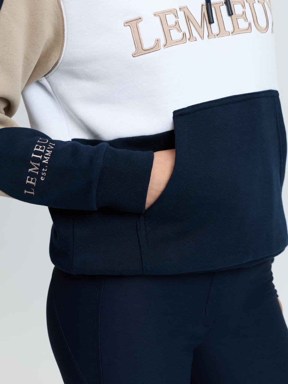 LeMieux Kadie Colour Block Hoodie