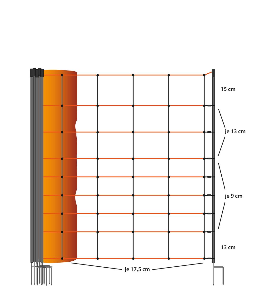 AKO TitanNet – rete per ovini, alta 90 cm