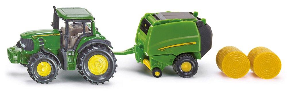 SIKU Super John Deere con rotopressa SIKU Super John Deere con rotopressa