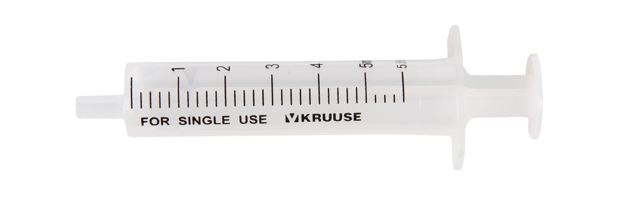 Kruuse Einmalspritzen - versch. Größen 5 ml