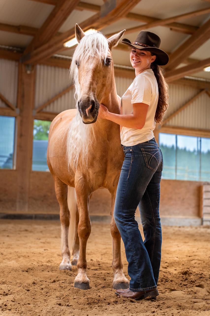 ARIAT R.E.A.L. Perfect Rise Stretch Rosa