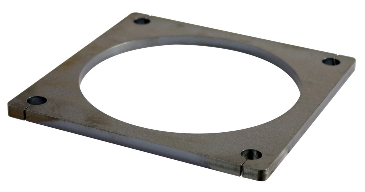 Bride brute pour vannes 4" - Esp. trous 150 mm Bride brute pour vannes 4" - Esp. trous 150 mm
