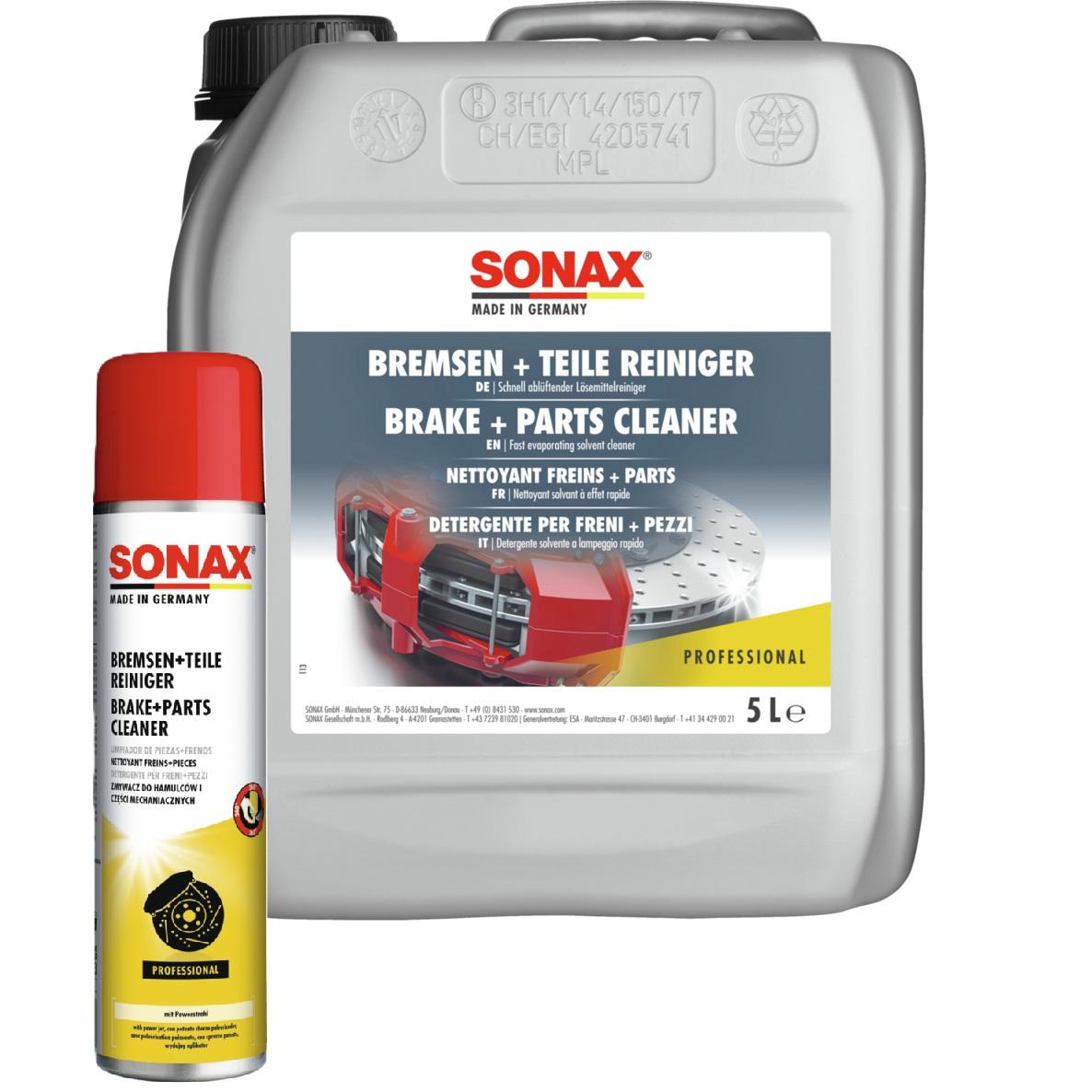 Sonax Bremsen- u. Teilereiniger 400 u. 5000 ml