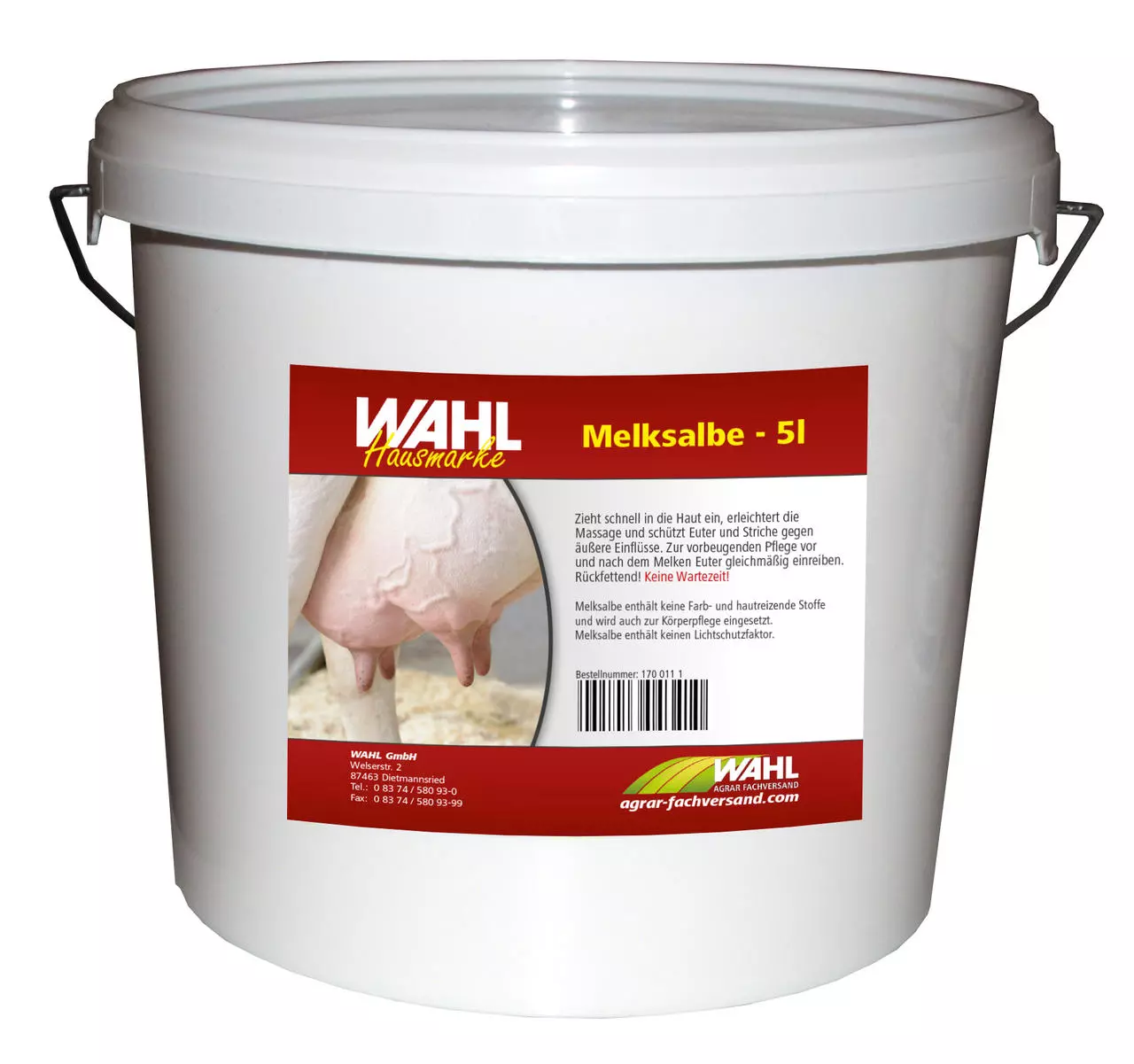 WAHL-Hausmarke Melksalbe weiß