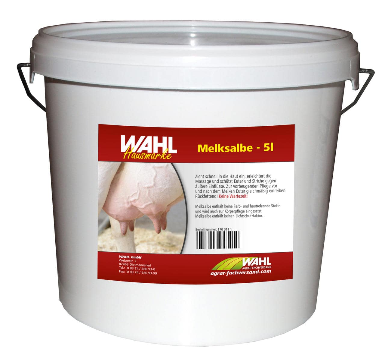 WAHL-Hausmarke Melksalbe weiß