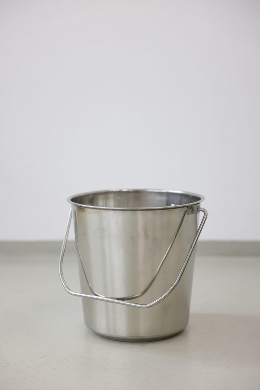 Kerbl Secchio in acciaio inox