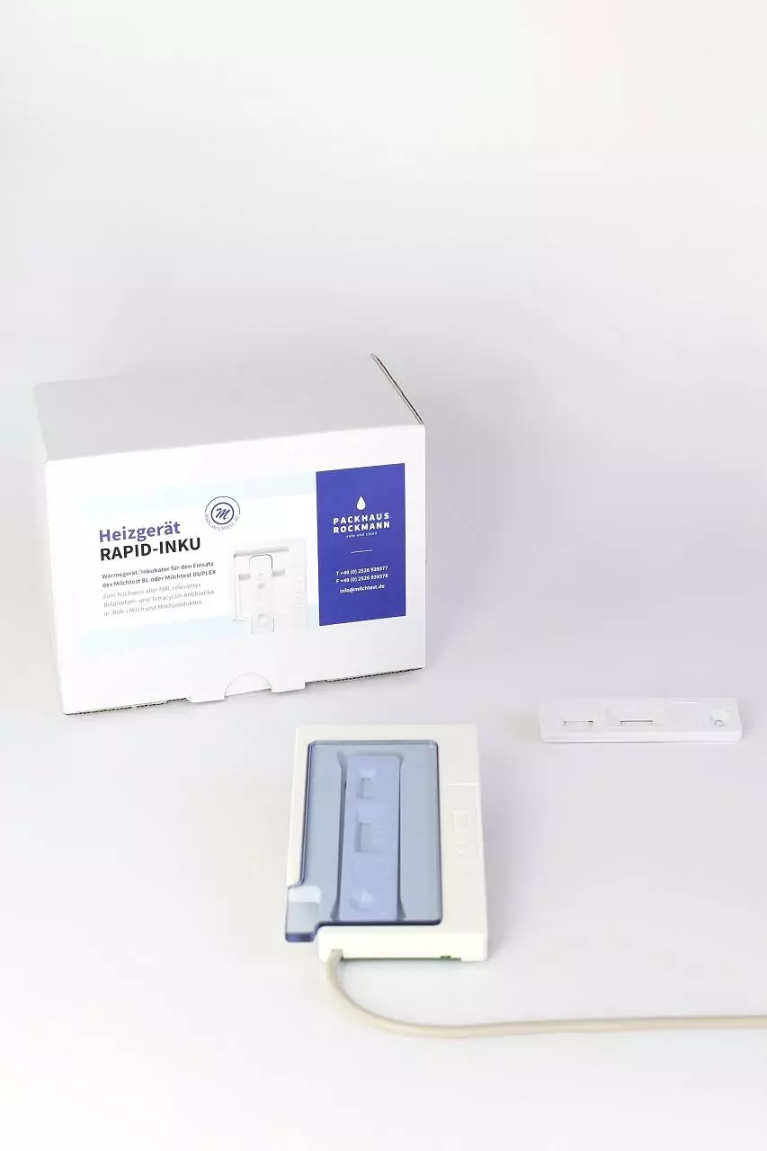 Packhaus Rockmann Rapid-Inku Teststreifen-Wärmegerät