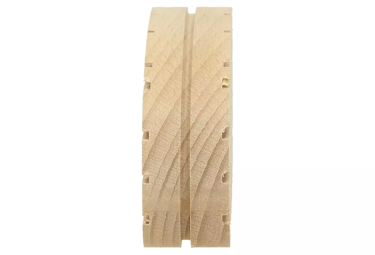 WAHL-Hausmarke Holzklotz XL - 130 mm