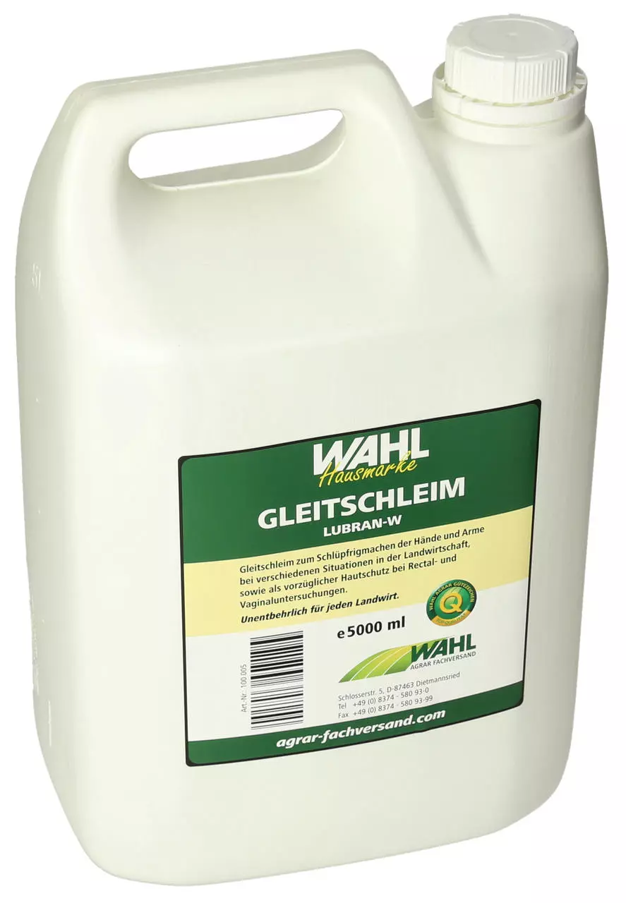 WAHL-Hausmarke Gleitschleim für Rinder 5 Liter