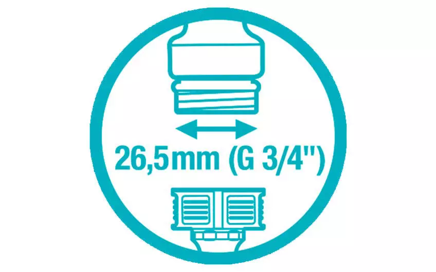 GARDENA Hahnverbinder 3/4''