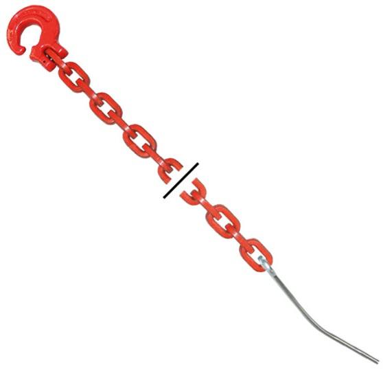 Forstkette - Rückeketten - Vierkant Grad 80 - versch. Größen 2,5 m | 8 mm | 3250 daN