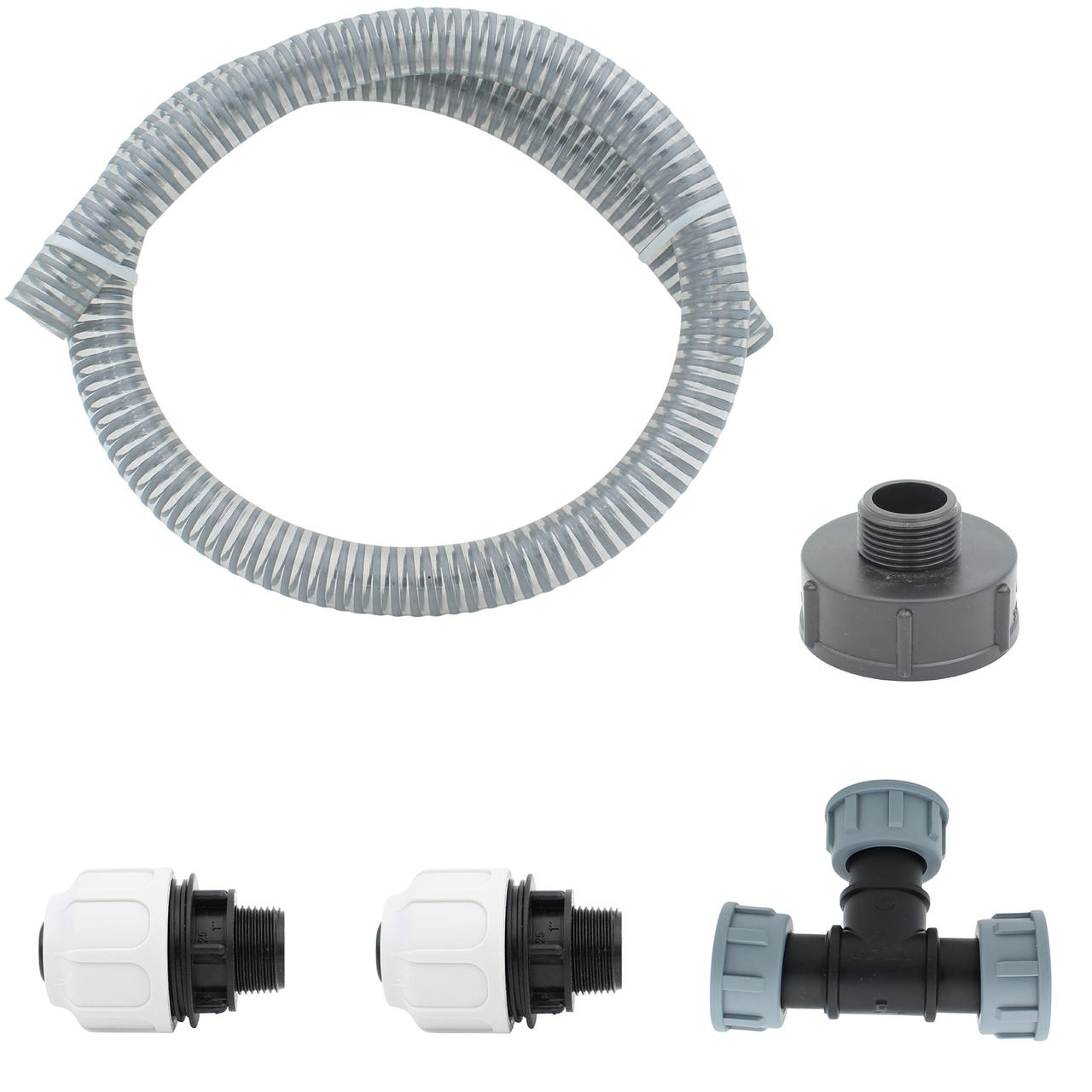 IBC Tankverbinder-Set Quick 1 Tank DN25 IBC Tankverbinder-Set Quick 1 Tank DN25