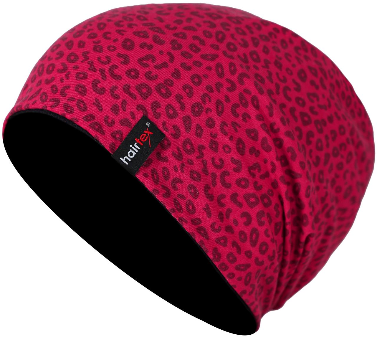 hairtex STALL-Beanie Damen One Size Leo-pink