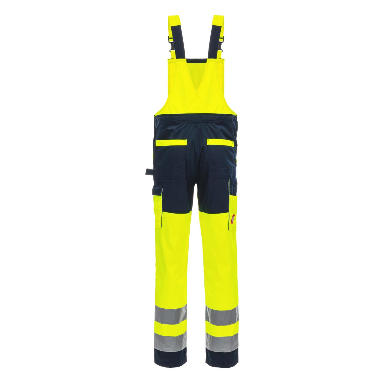 Nitras Motion Tex Viz Warnschutz Latzhose