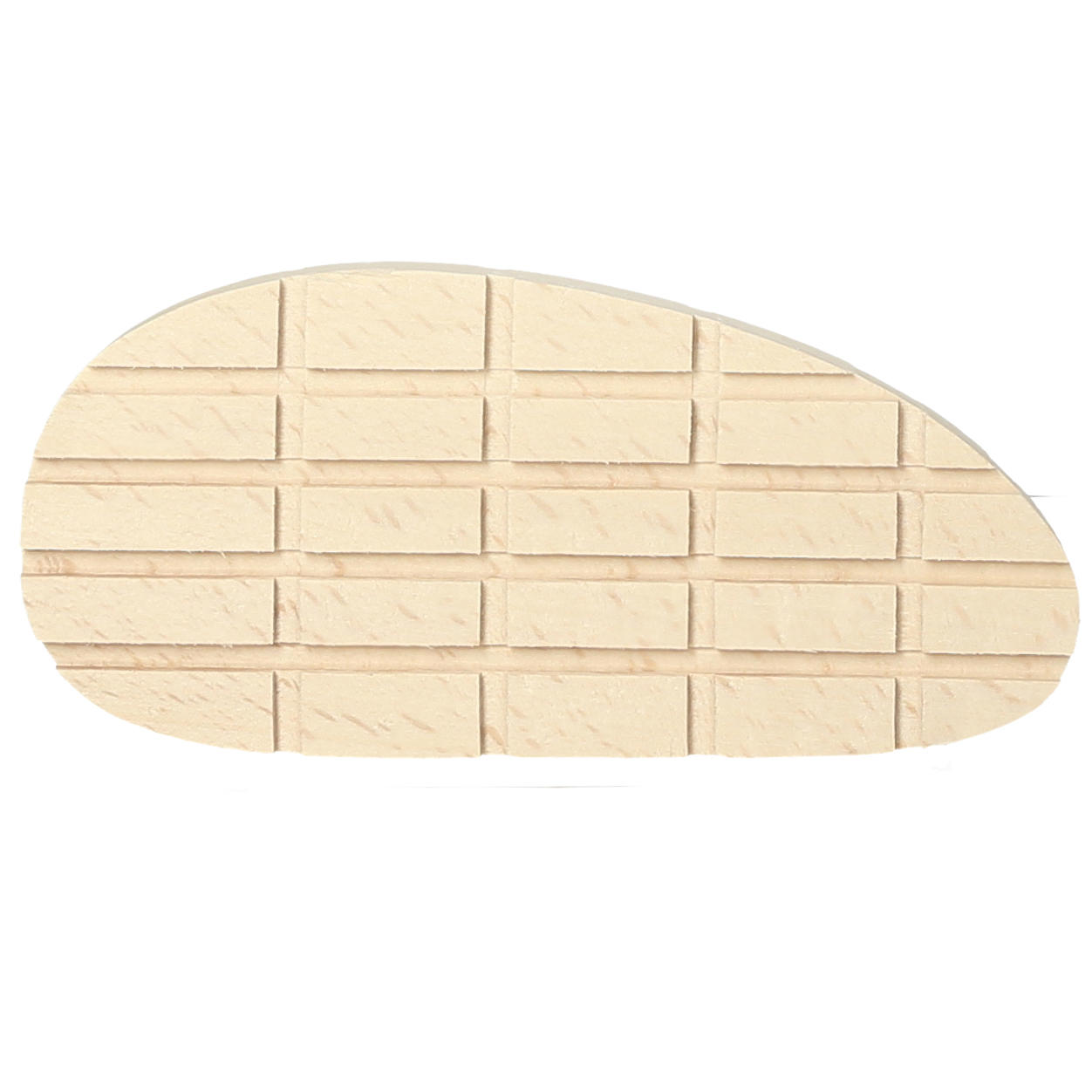 Holzklotz XL flach - 130 mm x 14 mm