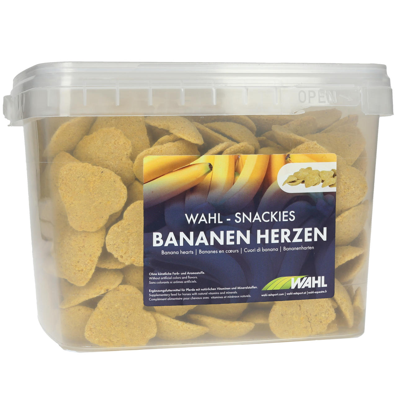 WAHL-Hausmarke Bananen Herzen - ca. 1,7 kg