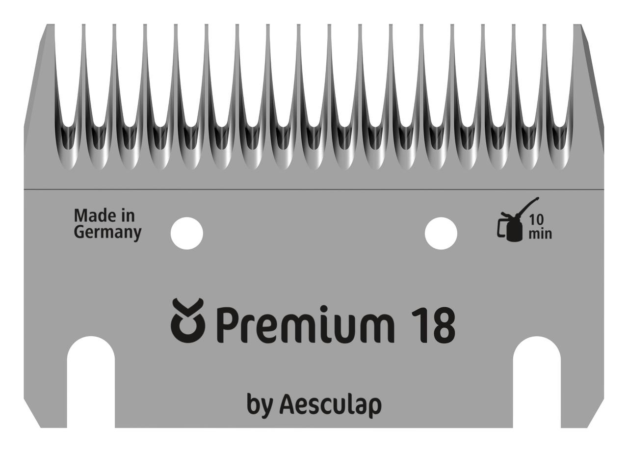 Aesculap Jeu de lames de tonte Premium Bovin 17/18