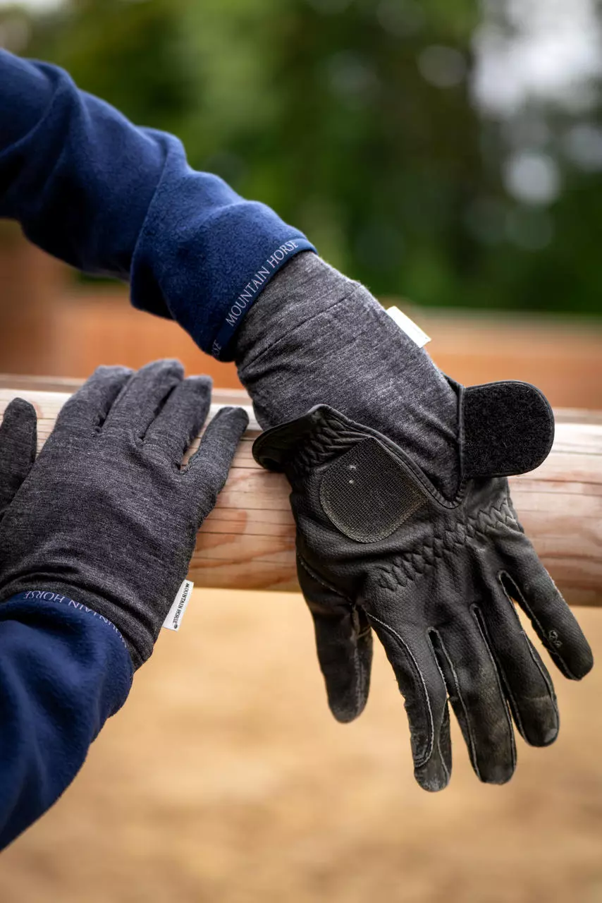 Mountain Horse Merino Wool Liner Gloves