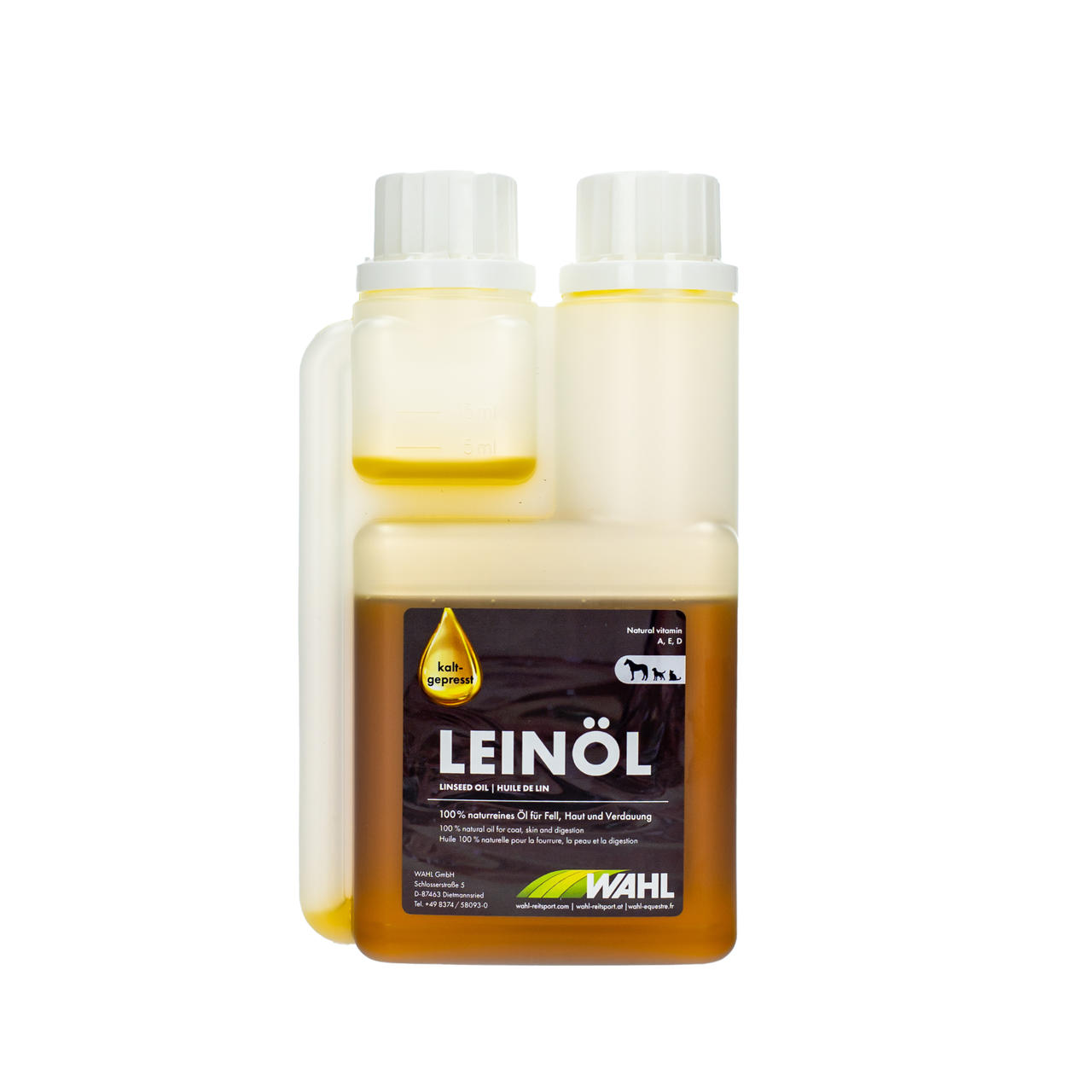 WAHL-Hausmarke Olio di lino 250 ml WAHL-Hausmarke Olio di lino 250 ml