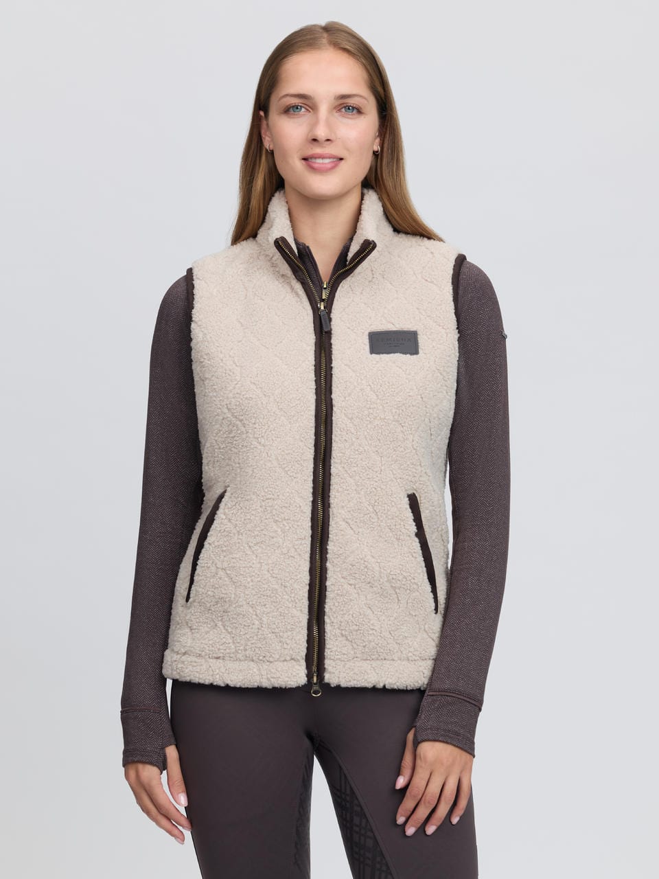 LeMieux Gilet en polaire Teddy Heritage